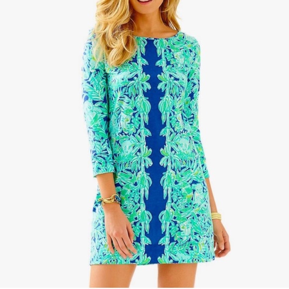 Lilly Pulitzer Marlowe Boatneck Tshirt Dress XS - Picture 1 of 6
